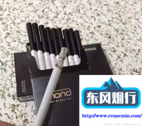 购烟渠道-有一种外烟棕色的烟是